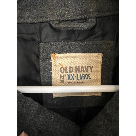 Old Navy Carhartt Style Chore Barn Jacket Full Zip Grey Outdoors Men's XXL 2XL - Picture 4 of 7